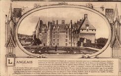 CPA Langeais Le chateau