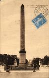 CPA Paris Places obelisk