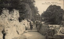 ParisCPA Buttes Chaumont kommt die Felsen (Kinder)