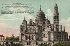 Paris CPA SAcre Coeur Montmartre