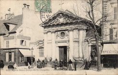Paris CPA Eglise Saint DEnys la chapelle