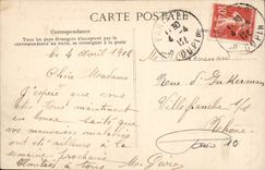 Paris CPA Places and Statue of the Republic