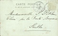 Paris CPA Le jardin des Tuileries et l'arc de triomphe du Carrousel