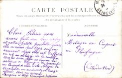 Paris CPA Public garden and Musee of Cluny