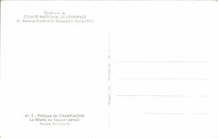 CPSM Philippe de Champagne La fillette au faucoun Musee du Louvre