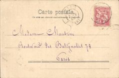 CPA Fantasy the return of the fields Folklore Cows Goat Goat