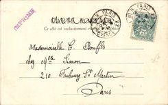 CPA Lancret Printemps Musee du Louvre Paris 