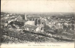 Hyeres Palmen CPA gesehen vom alten Schloss