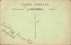 CPA Gerardmer the lake seen of the slopes of Costet