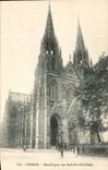 Paris CPA Basilique de Sainte Clotilde