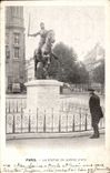 Paris CPA Statue of Jeanne of arc