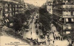 Paris CPA Boulevard Montmartre