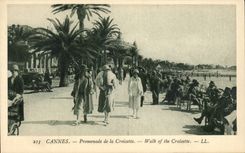 Cannes CPA Walk of the small cross