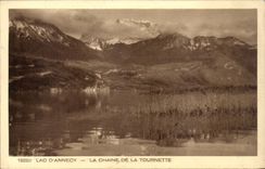 CPA Lake Annecy the chaien of the Spinner