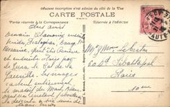 CPA Collar of the aravis and Mont Blanc Cows