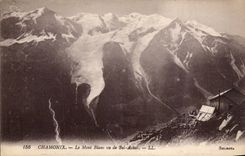 CPA Chamonix Le Mont Blanc vu de Bel Achat
