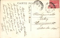 CPA Toulon View of the roads boat armours