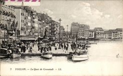 CPA Toulon Quay of CRonstadt