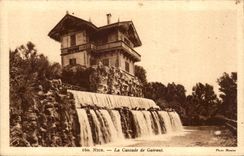 Cannes CPA the cascade of Gairaut