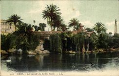 Nice CPA the cascade of the public garden