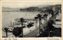 Cannes CPA Seen on the small cross