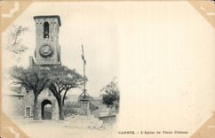 Cannes CPA the church of the old castle