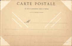 Cannes CPA the church of the old castle