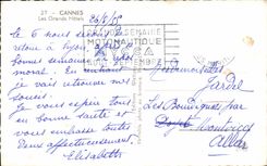 Cannes CPA large hotels