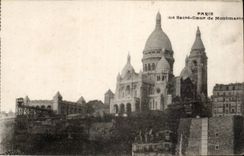 Paris CPA Sacre Coeur de Montmartre
