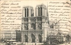 Paris CPA Notre DAme
