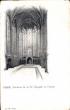 Paris CPA Interieur de la Ste Chapelle le choeur