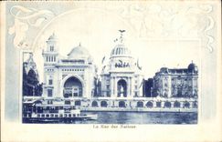 Paris CPA La rue des Nations