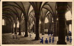 Mont Saint mcihel CPA Room Abbey of the knights