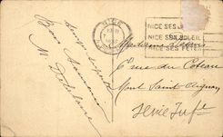 CPA Nice the avenue of VErdun and gardens