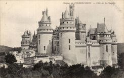 CPA Schloss von Pierrefonds bemisst Wolbung