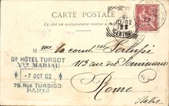 Paris CPA la rue de la paix