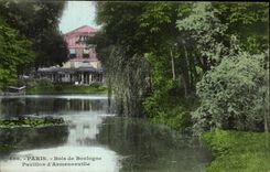 Paris CPA Bois de Boulogne Pavillon d'Ermenonville