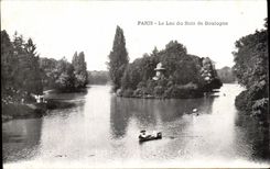 Paris CPA Lac du Bois de Boulogne
