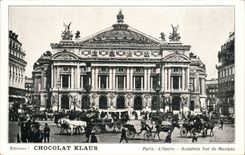 Paris CPA Opera Chocolat klaus 