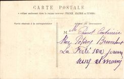 Paris CPA Statue de Gambetta Louvre