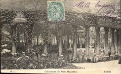 Kolonnade Paris-CPA des Park Haufens