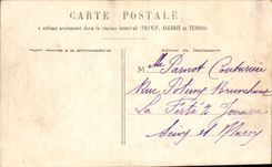 Paris CPA Colonnade of the park Heap