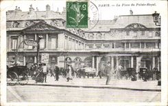 Paris CPA Place du palais Royal