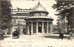 Paris CPA das Rundbau des Park-Haufens