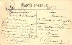 Eingang Paris-CPA des Elysium