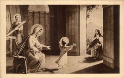 CPA Fantasy Sainte Therese of the Jesus child