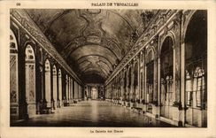 CPA Palate of Versailles Gallery of the Ices