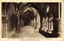 CPA Luxeuil les Bains the cloister Abbey of the Benedictines