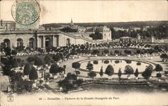 CPA Versailles Floor of the large orangery of the park