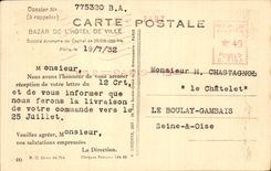 Paris CPA Notre Dame L'abside 